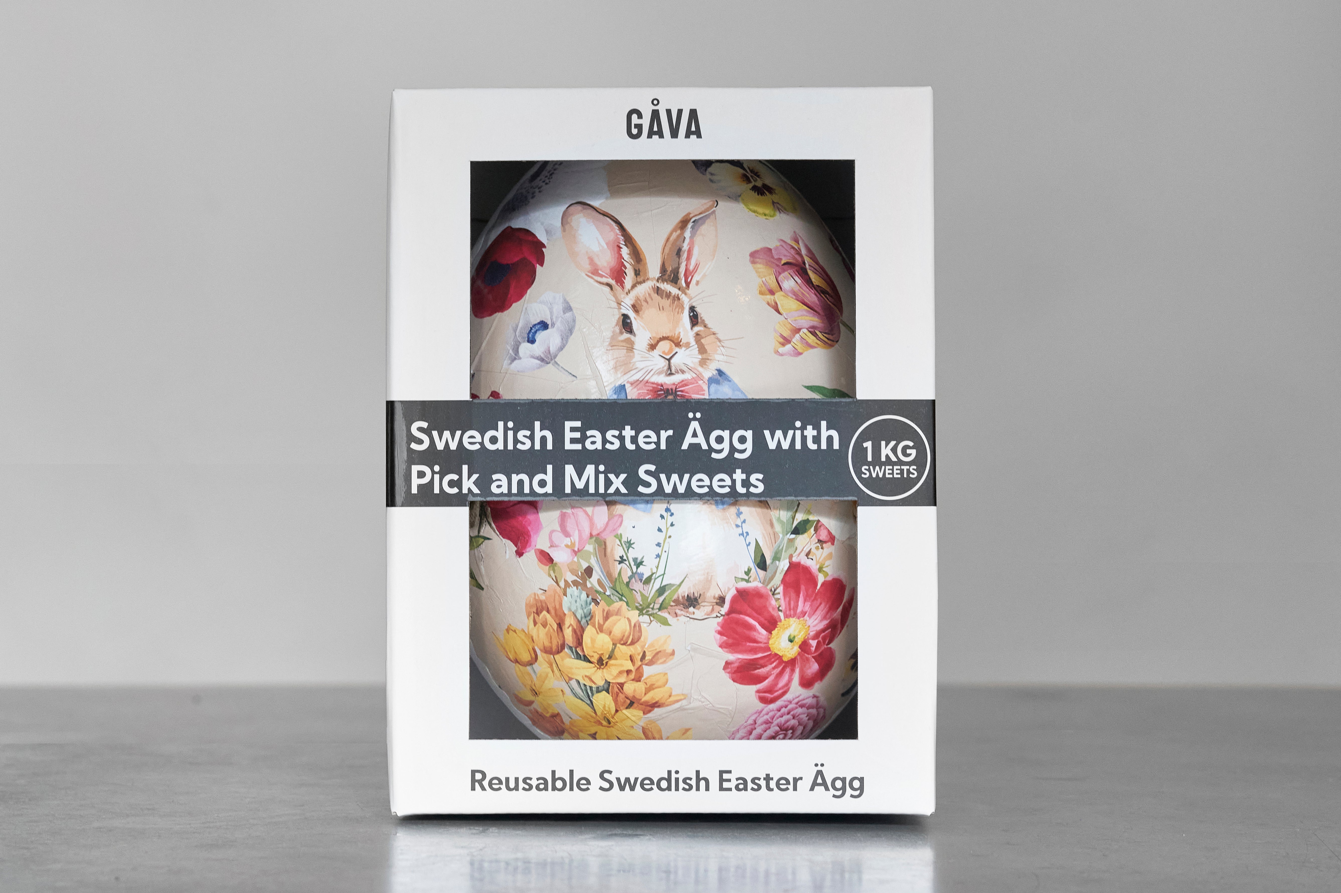 25cm Handcrafted Swedish Easter Egg with 1kg of pick and mix - back in stock Jan 25